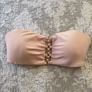 Beach bunny medium pink bandeau top